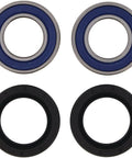 Wheel Bearing Kit 25-1378 For Honda Replacement Heavy-Duty Double Sealed Bearings ABEC3 with rubber seals shown