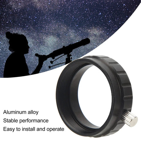 M35 To 1.25 Inch Focuser Adapter For Telescopes Aluminum Alloy Mount Adapter With Smooth Linear Focusing