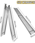 Heavy Duty Unpowered Roller Conveyor With Stainless Steel Frame For Warehouse Loading And Unloading Heavy Boxes Up To 440 Lbs, shown with size measurements.