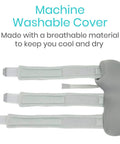 Resting Hand Splint for Right Hand With Rehab Video App, Night Wrist Immobilizer and Thumb Stabilizer Wrap with washable cover