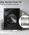 32 By 30 By 2.5 Inch Heavy Duty 304 Stainless Steel Washing Machine Pan under laundry washer