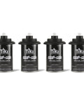 Replacement Canister Set For Outdoor Torches 4-Pack 12 Oz Refillable Metal Fuel Canisters With Easy Pour System Weather-Resistant