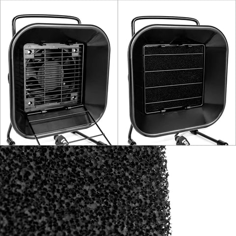 Quiet Solder Smoke Absorber With Adjustable Angle Fume Extractor For Your Workshop, durable plastic, detailed view
