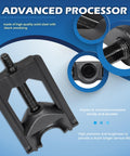 Beefy Heavy Duty U Joint Removal Tool 10105 U Joint Puller Universal Joint Extractor close-up showing steel and anodizing.