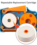Inside view of Straight Up Slick Fiber Optic Cleaning Wipes For Optical Gear Dry Or Wet Use Non Woven Cleanroom Paper Pull Out Box Two Pack.