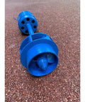 4KW Micro Hydro Generator Turbine For Creek Or River 220V Water Wheel Generator with Die Cast Aluminum Case on ground