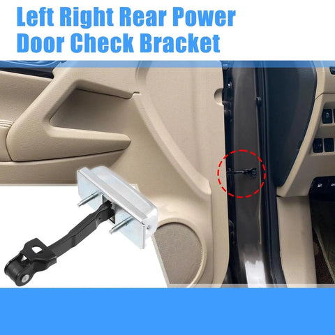 GMC Door Check Strap For Sierra 3500 2001-2006 And Sierra 1500 2004-2006 Rear Door Hinges installation view