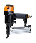 Heavy Duty Five Piece Pneumatic Nailer And Stapler Kit delivering gritty power with a 16 gauge finish tool for framing.