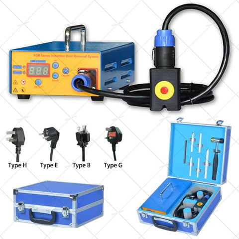 DIY Car Dent Repair Kit With Digital Display Power For Quick Dent Fix Paintless Dent Removal Tool Auto Body Dent Puller