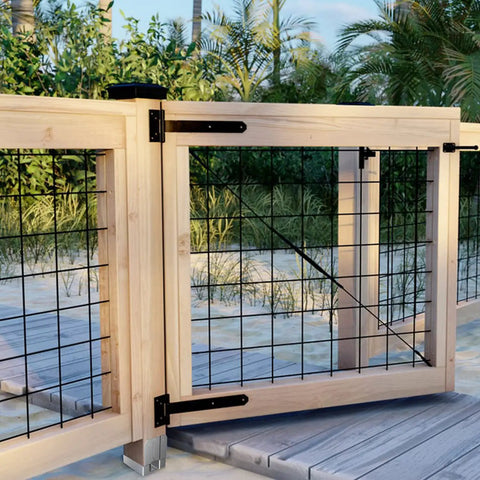 Wooden fence panel with 20 Pack 4x4 Post Base For Concrete Adjustable Metal Post Bracket And Anchor Galvanized Steel Slotted Design For Easy Sizing