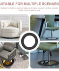 Non Slip Rubber Furniture Pads Kit For Wooden Stools And Chairs, Floor Protectors For Hardwood Floors in office setting