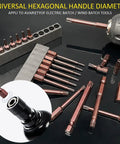 24 Piece Security Torx Bit Set With Magnetic S2 Alloy Steel Bits shown with different sizes and a power tool adapter.