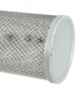 Close-up of Oil Tank Filter Breather Cap For Hydraulic Systems With Fine Mesh Screen And Ten To Forty Micron Filtration Detachable Mesh
