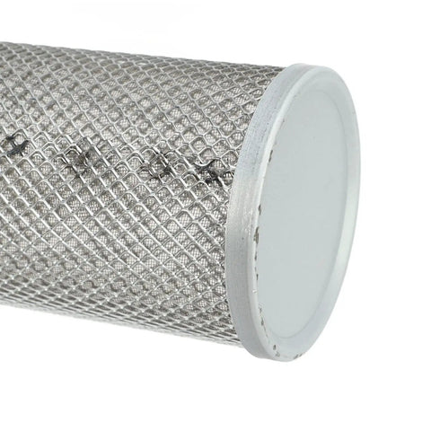 Close-up of Oil Tank Filter Breather Cap For Hydraulic Systems With Fine Mesh Screen And Ten To Forty Micron Filtration Detachable Mesh