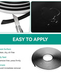 Rock Solid Butyl Sealant Rope 5 By 20 Ft Self Adhesive Waterproof Tape For Septic Tank Risers and Adapter Rings, easy application guide.