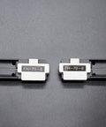 Two FH-70-6 fiber holder chuck fixtures with ribbon clamps for Fujikura splicers FSM 90R 88R 70R 70R Plus, placed side by side.