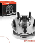 Front Wheel Bearing And Hub Assembly For Ford Ranger And Mazda B3000 B4000 1998 1999 2000 5 Lug Wheels 4WD And 2WD ABS Only Pulse Vacuum Hub Locks Compatible Durable Construction And Easy Install
