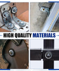 200 Piece Zinc Fender Washers 3/16 Inch By 1 1/4 Inch 2mm Thickness shown in use on metal and wood connections