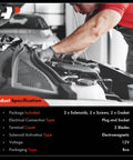 Mechanic installing Two Piece Engine Variable Valve Timing Solenoid Kit for Ford Lincoln Mercury 4.6L 5.4L 3V VVT VCT
