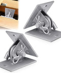 Heavy Duty Marine Dock Hinge Kit With Galvanized Steel T Connectors And Backer Plate Five By Three And A Half Inches Two Pack