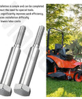 Beefy Shoulder Bolt Replacement For T GR G TG Series Lawn Tractors G2160 And Z Series Zero Turn Mowers ZD21 ZD25F ZD28 ZD28F 2 Pack K5221-72672 Compatible Heavy Duty Axial Movement Lock Preventer For Secure Bolts with lawn mower