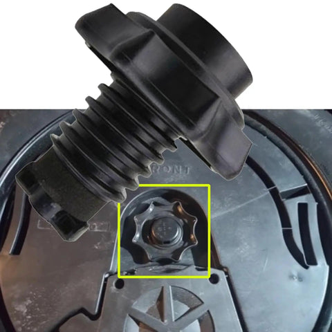 Spare Tire Mounting Screw Hold Down Bolt And Retainer For Golf 6 Mk6 Beefy Steel Build Easy Install With Heavy Duty Quality Durable Replacement 1KD803899B