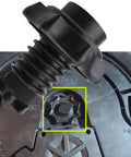 Spare Tire Hold Down Screw For 6 MK6 Vehicle Heavy Duty Wheel Mount Bolt Retainer Clamp Durable Steel Fastener 1KD803899B L1KD803899B