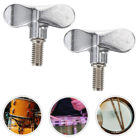 No Sweat Drum Cymbal Stand Wing Nuts With Quick Release Lugs And Adjustable Butterfly Screws For Locking Off Your Percussion Rig Fast Secure Grip For Stress Free Stage Sessions And Heavy Duty Build For Pro Gearheads
