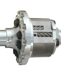 Beefed Up Trutrac Limited Slip Differential Fits Ford 8.8 Inch Rear End Swap With 31 Spline Gears close-up view of polished metal differential