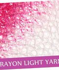 Close-up of pink and white rayon light yarn texture