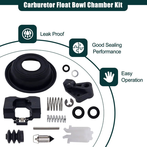 Harley Davidson 40mm CV40 Carburetor Rebuild Kit For Sportster XL883 XLH1200 with gaskets, seals, O-rings, and springs