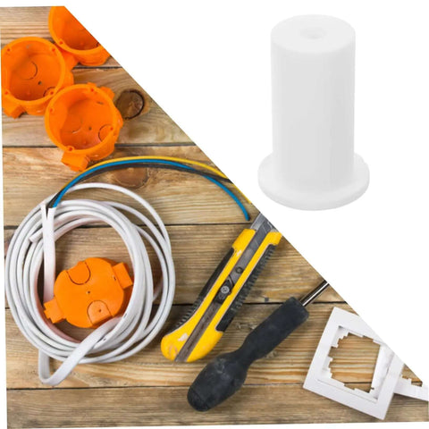 Super Cool DIYEAH Silicone Wall Hole Plugs Protecting Drywall Grommets Kit Made For Easy Screw Installation With Durable Antenna Protectors And Dirt Bike Throttle Tube Covers For Your Mini Split Lineset. White silicone wall plug for cable and lineset openings