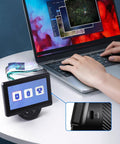WiFi Electronic Eyepiece For Telescopes And Microscopes With 4.3 Inch HD Screen connects to laptop via USB for remote viewing