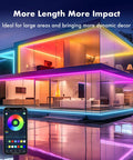Dope Neon RGB Rope Lights For Gaming Rooms And Living Spaces, IP67 Waterproof Flexible LED Rope Light illuminating modern house exterior