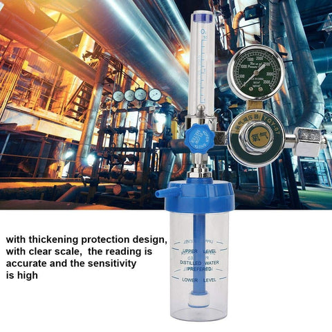 Pro Grade Oxygen Pressure Regulator With 0 To 100 MPa Air Flow Control Aluminum Alloy Body Durable Gas Reducer in industrial setting