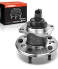 Rear Wheel Hub and Bearing Assembly ABS Single Unit 5-Lug Compatible: Chevrolet Malibu, Cadillac DTS DeVille Allante Buick