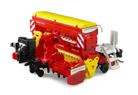 Vitasem 302ADD Harrow Mounted Seed Drill with Rotating Roller, Open Seed Tank, Height Adjusting Unit, and Fold Down Steps toy model