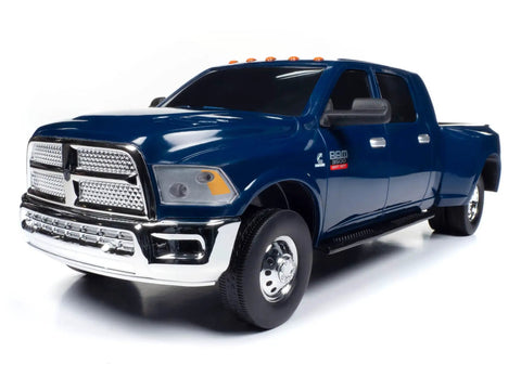 Realistic Ram 3500 Mega Cab Dually Truck Toy With Trailer Hitch One Twenty Scale Farm Toy For Three Year Old Boys Durable Safe