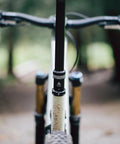 Internal Routing MTB Dropper Post With Adjustable Travel, 30.9mm Diameter, 175mm Length, shown on a mountain bike.