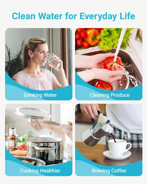 Replacement Filter Kit For Brita Faucet Systems Easy Swap On Tap Filtration Compatible With 36311 36312 FF100 FR200