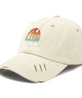 Yacht Vibes No Crying On The Yacht Inspired Cotton Baseball Cap For Men Breathable Lightweight Hat With Six Air Holes Low Profile Fit