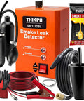 Automotive Smoke Machine With Built In Air Compressor, 12V DC Leak Detector, tools and smoke fluid for EVAP and turbo leaks