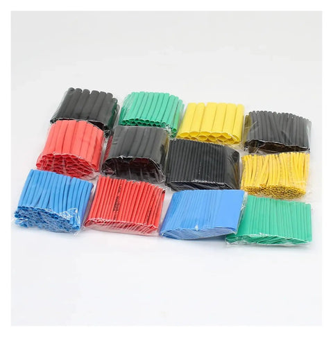 Top Notch 530 Piece Heat Shrink Tubing Assortment Kit For Electronic Wiring Polyolefin Insulation Sleeves To Protect And Organize All Your Cables Perfectly This Ultimate Wire Cable Repair Set Is A Total Game Changer For Any Serious DIY Tinkerer Or, assorted color heat shrink tubing packs