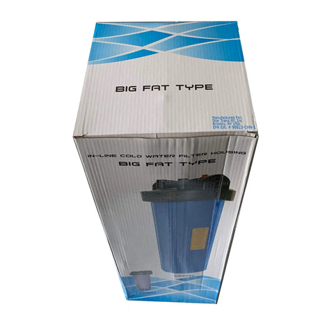 Heavy Duty High Flow Whole House Water Filter System With Transparent 20 By 4.5 Inch Housing, Pressure Relief Button, 1 Inch Inlet And Outlet Brass Ports, 5 Mic Pleated Washable Sediment Cartridge, Meets NSF Standards