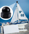 35Pcs Thread Cap Hex Knob Set Black M3 To M12 Carbon Steel Ball Lamp Decoration And Light Fixture Fastening