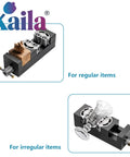 Fractal Vise For Drill Press Vise Mini With Self Adjusting Fractal Jaw System Snap Jaws And Angle Jaw Compact Drill Press Vise Module For Your Dope Home Shop Durable Metal Clamp For Precision Machining And Secure Workholding, black metal vise holding regular and irregular items