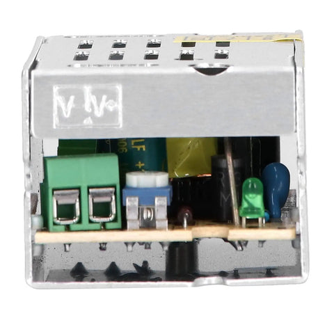 Solid As A Rock Regulated Switching Power Supply 12 Volt 0.25 Amps 15 Watt Led Driver with internal components and circuit board visible.
