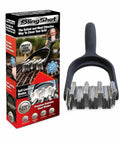 Bristle Free Grill Cleaner For Outdoor Grills Heavy Duty BBQ Scrubber With Stainless Steel Blades Cold Cleaning Tool packaging
