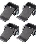 Heavy Duty Weld On Trailer Hinges Greaseable For Dump Truck Beds And Horse Trailers Corrosion Resistant Steel, 5-3/8 inches.
