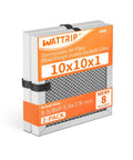 2-Pack 10x10x1 MERV 8 Reusable Washable Electrostatic Air Filters For Your HVAC Furnaces And ACs, packaging front view